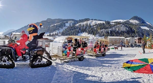 Pingo Kinderland in Kleinarl - Kinderskikurse im Famlienurlaub in Ski amadé